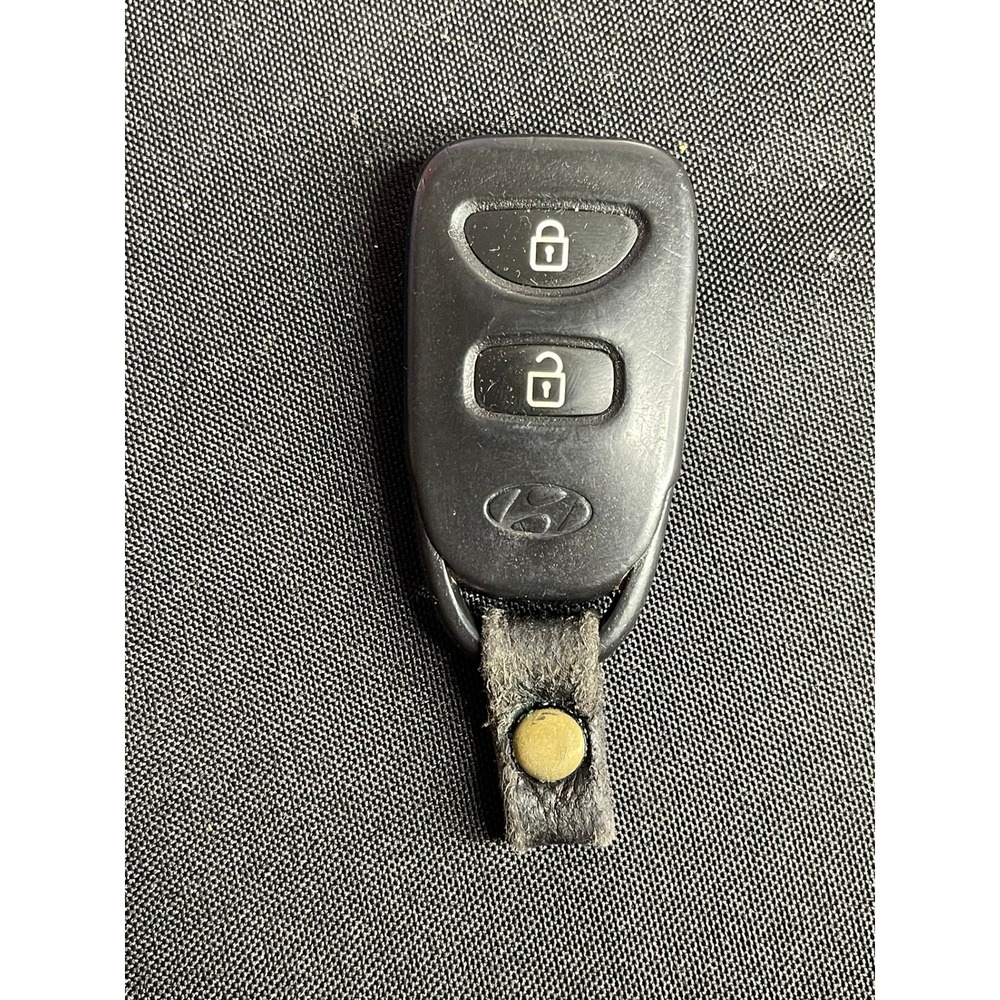 Hyundai 3 Button Keyless Entry Remote Fob Black‎ OEM Lock Unlock Panic Button